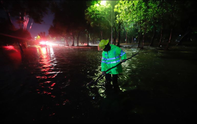 La temporada de lluvias ha llegado a Guadalajara. ESPECIAL/Bomberos GDL