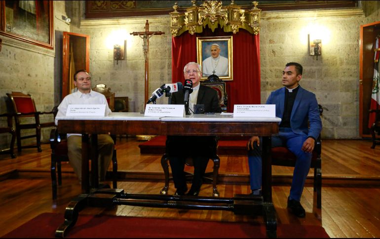 El cardenal, José Francisco Robles, Arzobispo de Guadalajara, explicó que la devoción hacia Nuestra Santísima Madre de Zapopan es ampliamente reconocida en Jalisco y la región. EL INFORMADOR / C. Zepeda