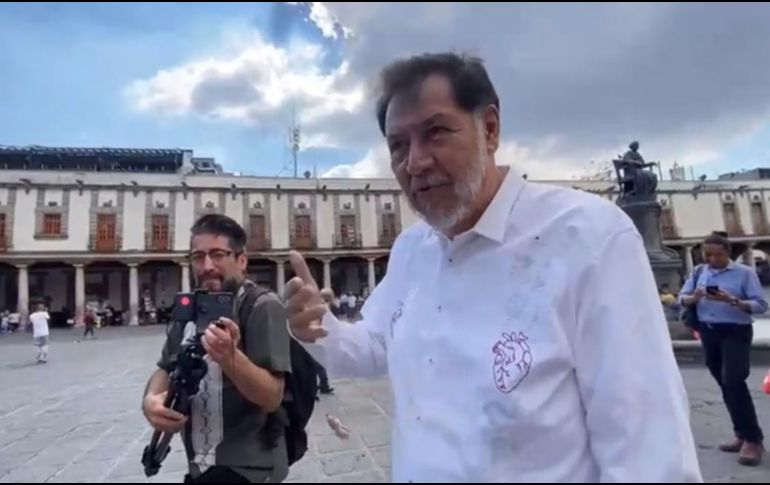 Gerardo Fernández Noroña se auto definió como un fenómeno. SUN
