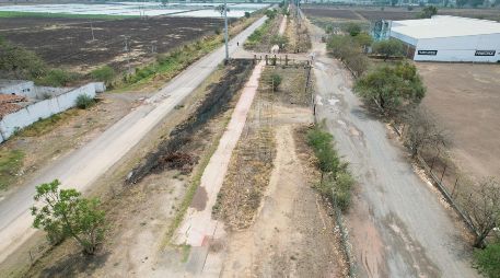Este medio observó que hay partes donde las Vías Verdes requieren mantenimiento. EL INFORMADOR/ A. Navarro