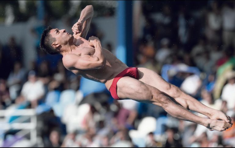 Diego García no tuvo una competencia sencilla para llevarse el oro. AP