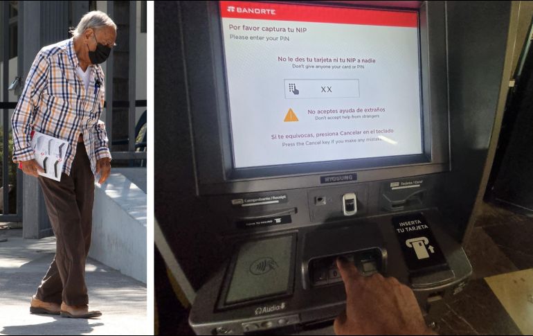 El apoyo económico será entregado por medio de las tarjetas del Banco del Bienestar, otras instituciones puede que cobren un adicional por hacer uso de sus cajeros automáticos. EL INFORMADOR / ARCHIVO