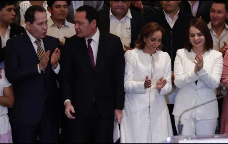 Miguel Ángel Osorio Chong, Claudia Ruiz Massieu, Eruviel Ávila, Nuvia Mayorga y Lilia Merodio renunciaron al PRI. SUN