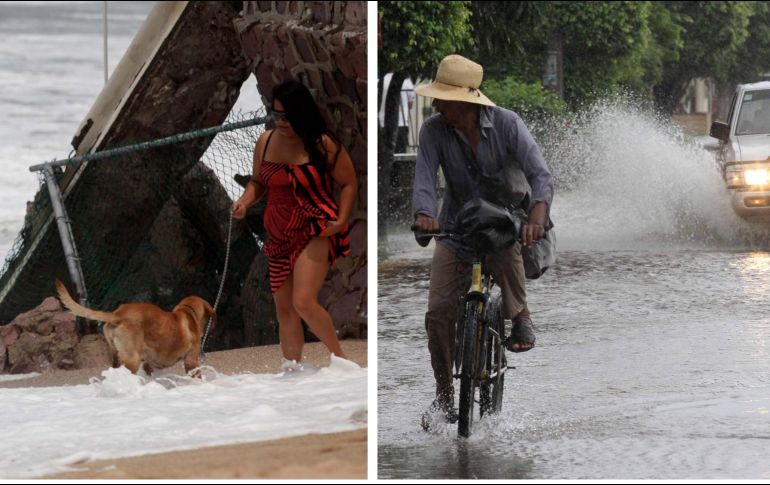 Se esperan lluvias puntuales muy fuertes en Michoacán, así como fuertes en Nayarit y Jalisco. EFE / ARCHIVO