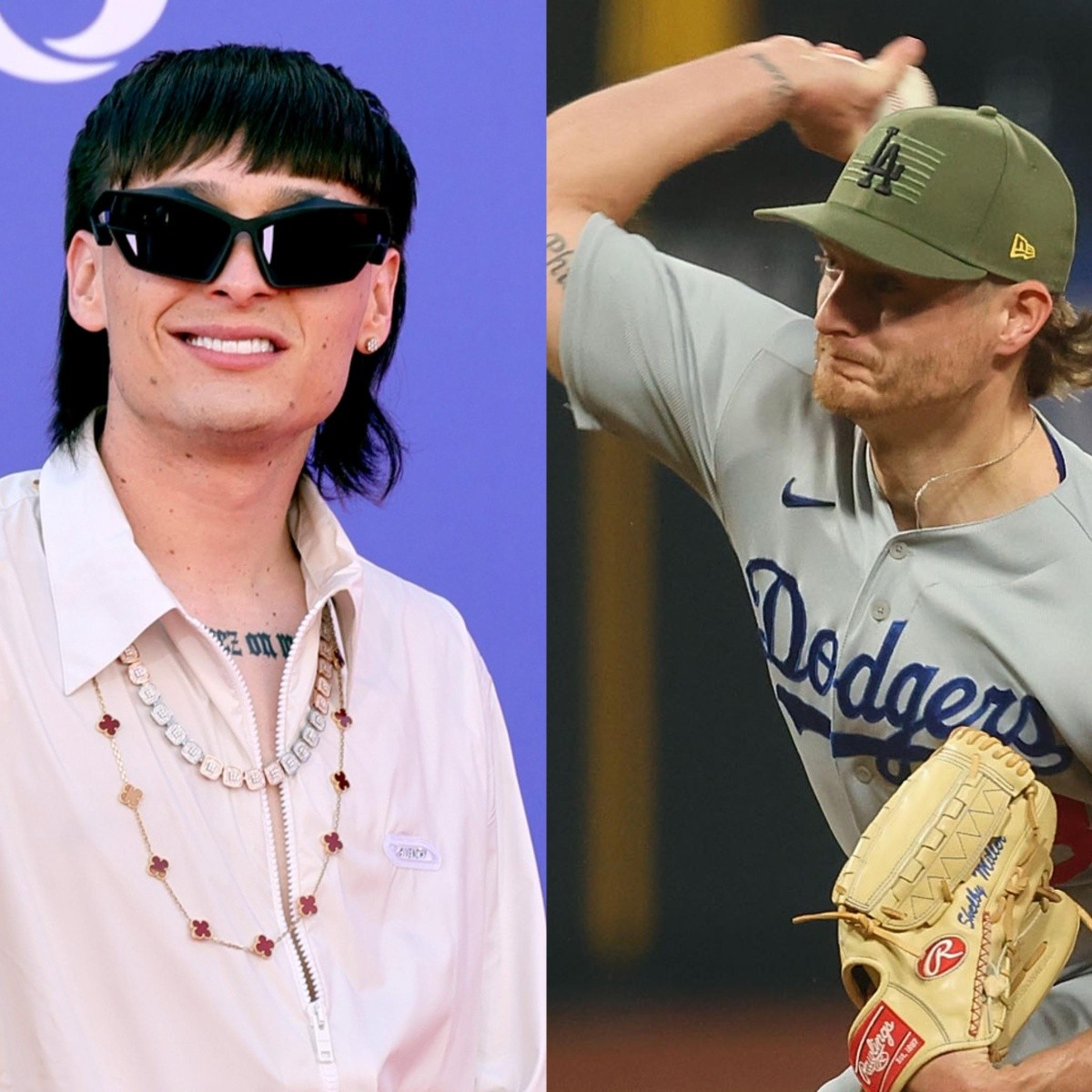 Peso Pluma: ¡Invitado de lujo! El famoso cantante lanzará la primera bola  en partido Dodgers vs Pirates