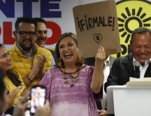 Xóchitl Gálvez se registró como aspirante a la candidatura de Va por México. ESPECIAL