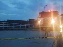 Las autoridades señalaron que el hombre fue arrastrado por la corriente de agua. ESPECIAL