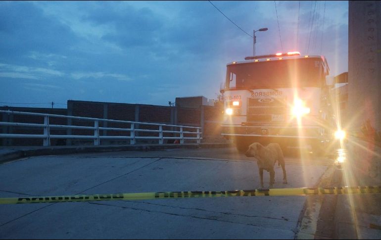 Las autoridades señalaron que el hombre fue arrastrado por la corriente de agua. ESPECIAL