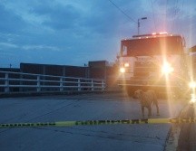 Las autoridades señalaron que el hombre fue arrastrado por la corriente de agua. ESPECIAL