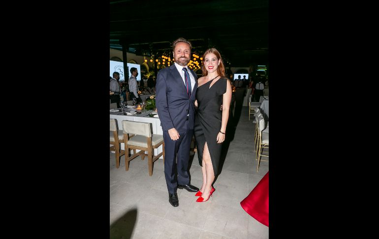 Alex Rosillo y Andrea Robles. GENTE BIEN JALISCO/ Jorge Soltero