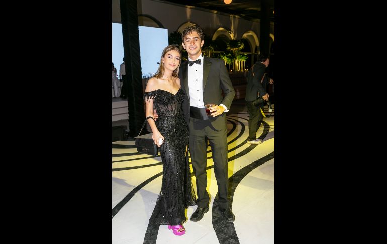 Paulina Ochoa y Máximo Quintero. GENTE BIEN JALISCO/ Jorge Soltero