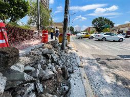 Dio inicio la segunda etapa de ampliación del Paseo Fray Antonio Alcalde y la intervención del polígono denominado “Estrella de la Muerte”. EL INFORMADOR/ A. Navarro