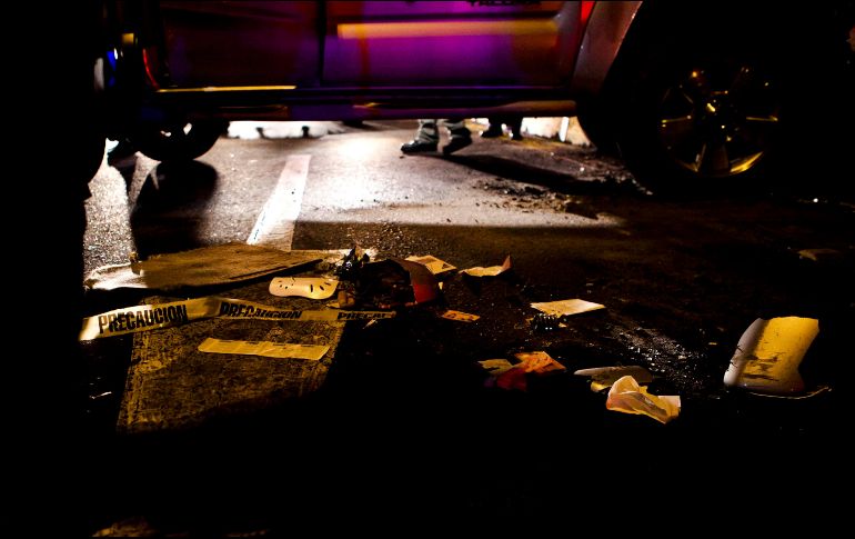 El hombre falleció por un disparo en el cuello, su acompañante fue trasladada a un hospital con lesiones en sus extremidades. EL INFORMADOR/Archivo