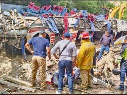 Hay varios heridos, algunos de ellos de gravedad; todos reciben atención médica de emergencia. ESPECIAL