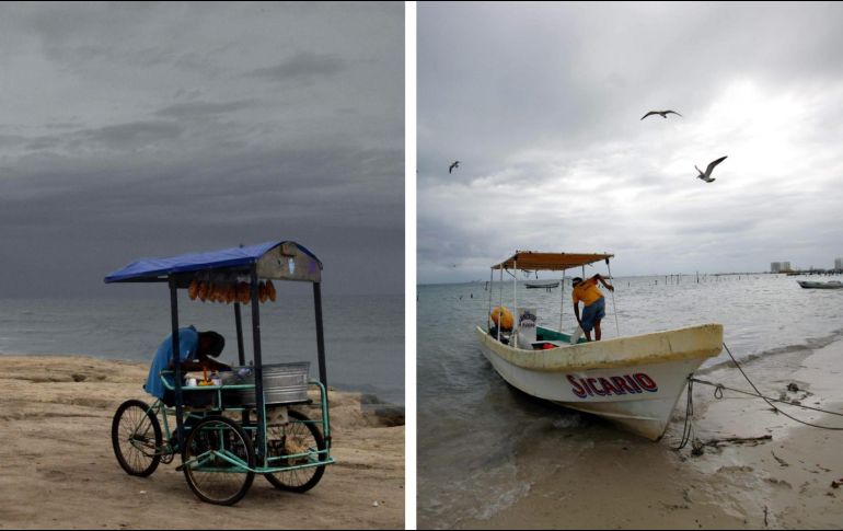 La onda tropical Núm. 9 se localiza al sur de las costas de Jalisco y Colima, reforzando la probabilidad de lluvias puntuales muy fuertes en el occidente del país. EFE / ARCHIVO