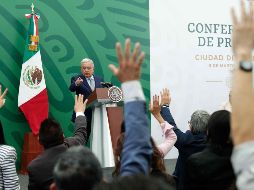 La mañanera de hoy jueves de López Obrador, ha sido bajada en algunos canales oficiales del gobierno federal en YouTube. SUN / ARCHIVO