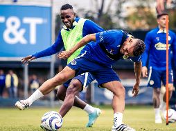 Julián Quiñones podría debutar el próximo domingo ante Querétaro. ESPECIAL/Club América
