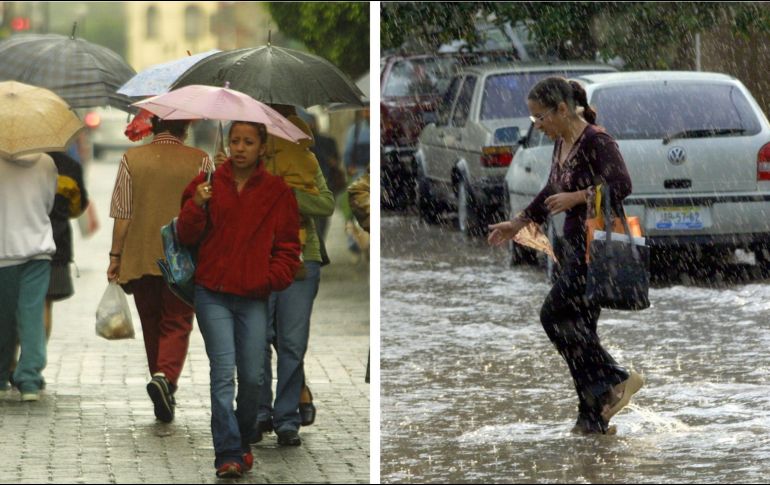 Las lluvias, en el rango de fuertes a intensas, podrían originar el incremento en los niveles de ríos y arroyos, así como deslaves e inundaciones. EL INFORMADOR / ARCHIVO