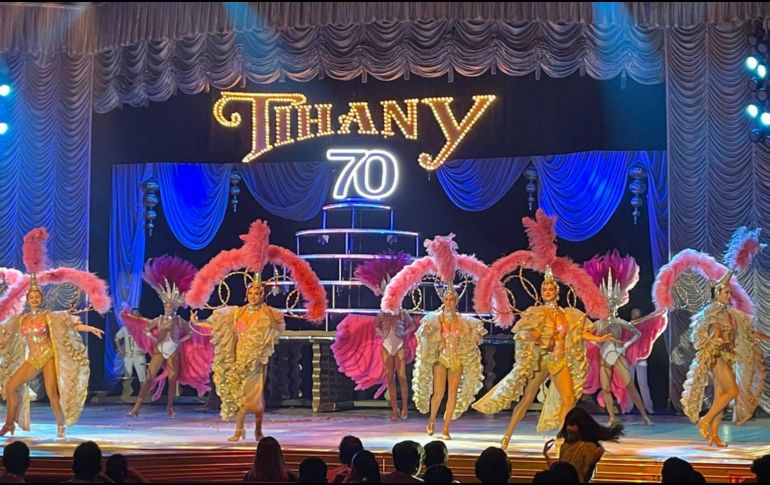 Tihany Spectacular ofrece 10 funciones a la semana y permanecerá todo julio en Guadalajara. ESPECIAL/LILIANA BRIZUELA.