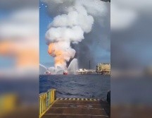 Según un reporte del sindicato de trabajadores petroleros, algunos de los heridos sufrieron quemaduras y traumatismos en la cabeza y ya fueron trasladados a centros de salud. ESPECIAL