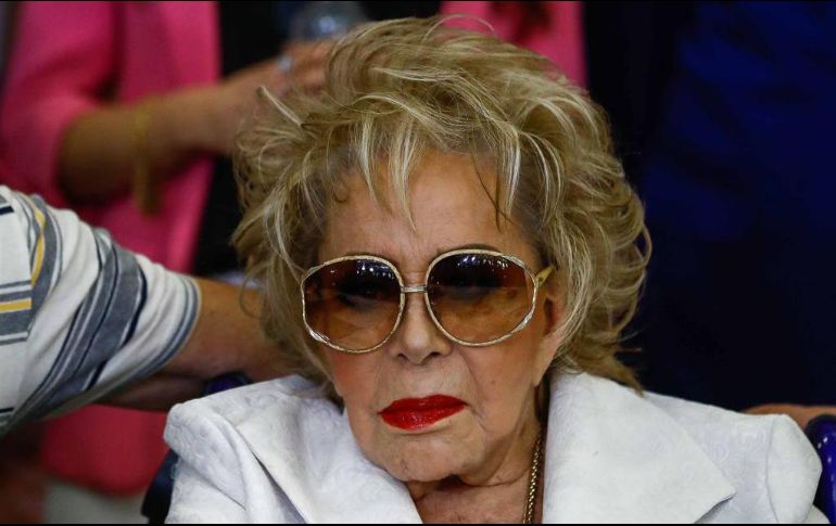 Por sorpresas familiares Silvia Pinal recibió atención médica. ARCHIVO/ SUN