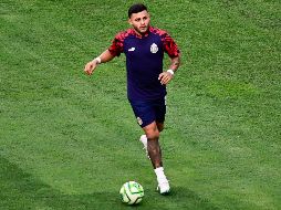 La dolencia de Alexis Vega en la rodilla lo aquejó durante la Liguilla del pasado Clausura 2023, y además ocasionó que causara baja de la Selección Mexicana. IMAGO7