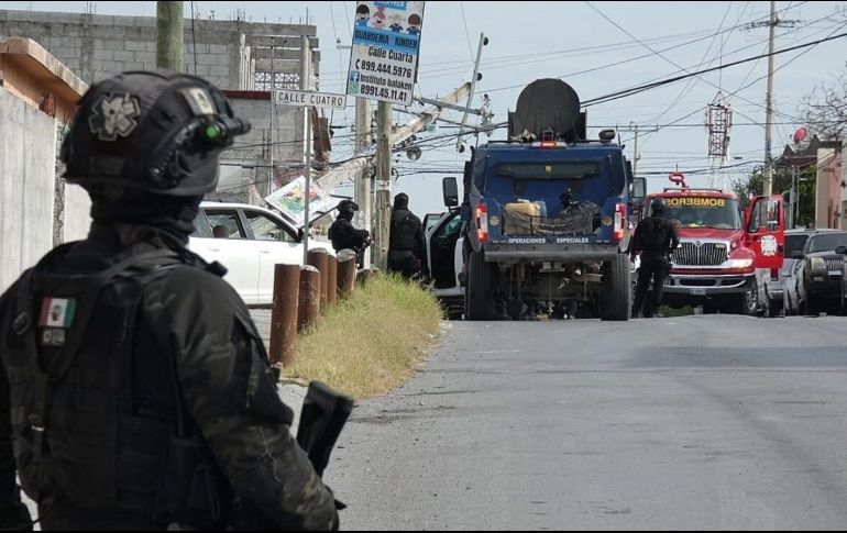 Tras el incidente, la Sedena envió 100 soldados a Tamaulipas. ESPECIAL