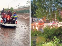 Las lluvias, a partir del rango de fuertes, podrían originar el incremento en los niveles de ríos y arroyos, así como deslaves e inundaciones. SUN / ARCHIVO