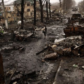 Los 500 días de la guerra en Ucrania en fotos