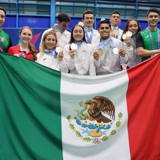 México con récord de medallas en los JCC