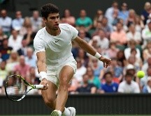 Carlos Alcaraz  sueña con jugar la final ante Novak Djokovic. EFE/A. Vaughan