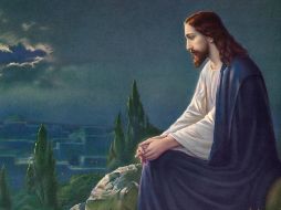 «Vengan a mí, todos los que están fatigados y agobiados por la carga y yo les daré alivio». «Cristo en el Monte de los Olivos», de J. Untersberger