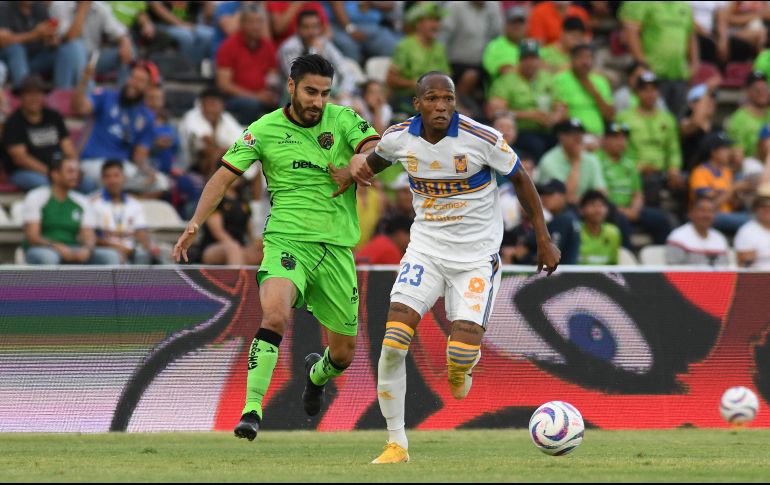 Los Tigres tenían la ventaja y el momento del juego cuando los Bravos lograron el empate. IMAGO7/J. Zamora