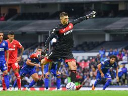El arquero del Toluca, Tiago Volpi, abrió el marcador para el Toluca con el cobro de un tiro penal. IMAGO7/M. Amador