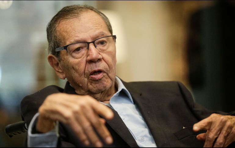 Porfirio Muñoz Ledo ocupó diversos cargos dentro de la política mexicana. Falleció este domingo a los 89 años. ARCHIVO/ EL INFORMADOR