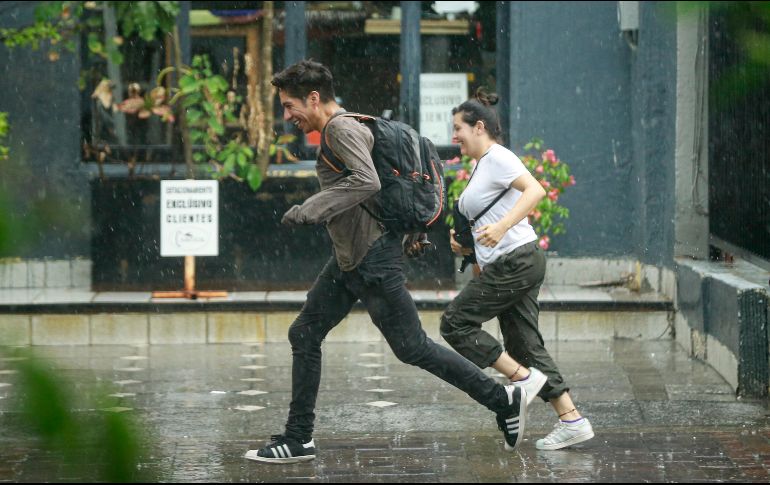 Se pronostica que este domingo sea un día de lluvias. EL INFORMADOR/ ARCHIVO