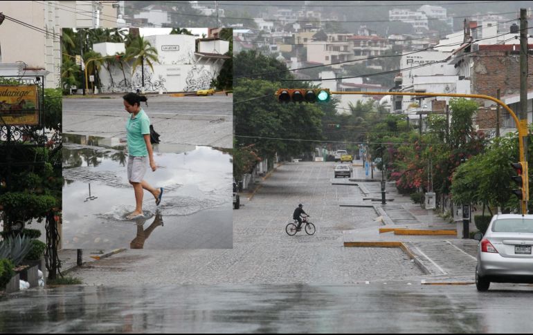 El pronóstico para el Pacífico Centro es de cielo nublado la mayor parte del día, con lluvias puntuales intensas en Michoacán, así como lluvias muy fuertes en Nayarit, Jalisco y Colima. EFE / ARCHIVO