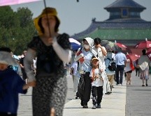 La agencia meteorológica emitió una alerta naranja por calor, la segunda más alta, en el sur de China y buena parte del norte y el noreste. AFP / ARCHIVO