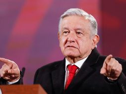 ''A los opositores no les importa el bienestar de pueblo, si soy autoridad, si soy el Presidente cómo no los voy a denunciar?'', aseveró Andrés Manuel. EFE / ARCHIVO