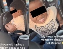 El video lo subió a TikTok la mamá del pequeño. ESPECIAL