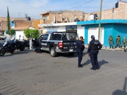 Los presuntos responsables fueron detenidos en la colonia Las Pintas. ESPECIAL/Comisaría de Guadalajara