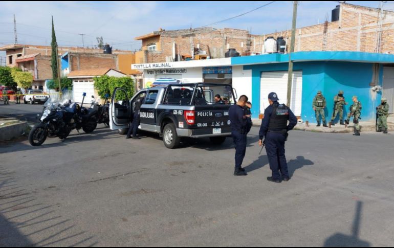 Los presuntos responsables fueron detenidos en la colonia Las Pintas. ESPECIAL/Comisaría de Guadalajara