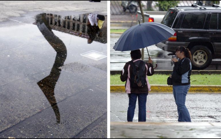 El pronóstico del clima prevé lluvias fuertes en gran parte del estado de Jalisco, como en el Área Metropolitana de Guadalajara. EL INFORMADOR / ARCHIVO