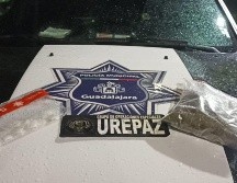 El detenido dijo llamarse Brian Alfredo “N”, de 26 años. ESPECIAL/Policía de Guadalajara