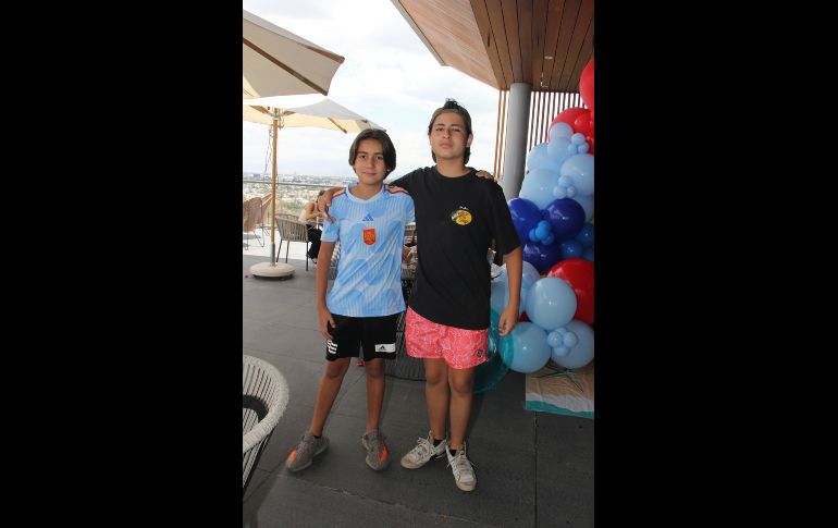 Paulo Guerrero y Diego Arreola. GENTE BIEN JALISCO/ Esmeralda Escamilla