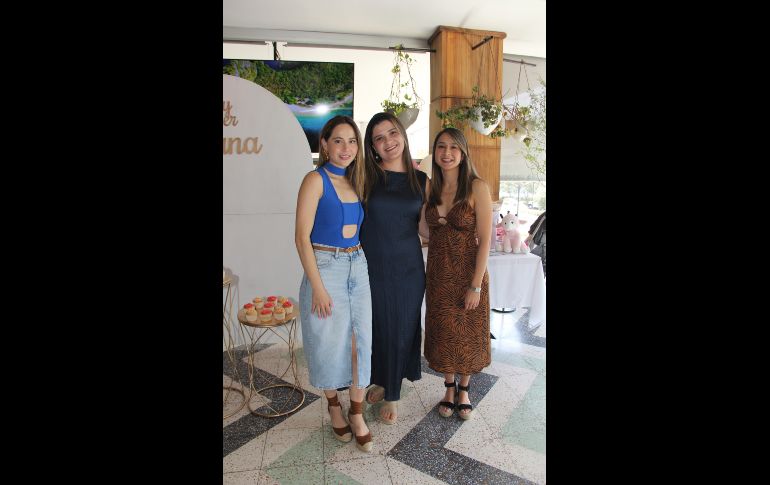 Nadia Orozco, Silvia Ramírez y Daniela Oropeza. GENTE BIEN JALISCO/ Esmeralda Escamilla