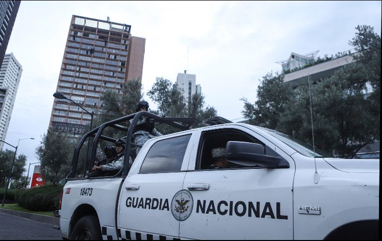La Guardia Nacional se constituyó oficialmente a nivel federal el 29 de junio de 2019, con el objetivo de actual para lograr la recuperación de los espacios públicos y reafirmar el combate a los delitos que más afectan a la sociedad. EL INFORMADOR / ARCHIVO