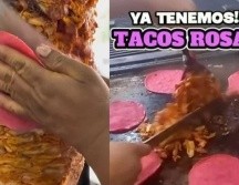 Las tortillas son rosas porque a la masa le ponen jugo de betabel. ESPECIAL