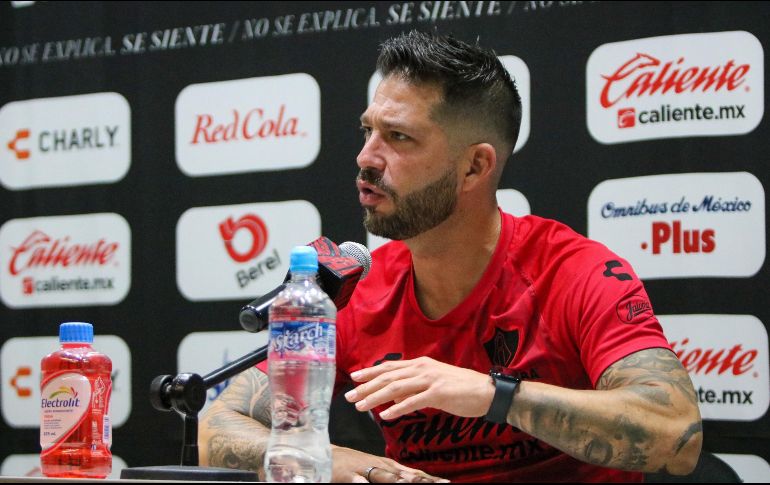 El técnico rojinegro dejó abierta la posiblidad de la llegada de un nuevo refuerzo. ESPECIAL/Atlas F