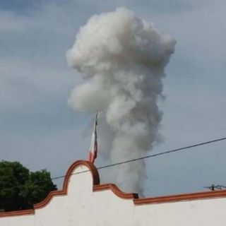 Explosión en polvorín deja dos muertos en San Andrés Tuxtla, Veracruz